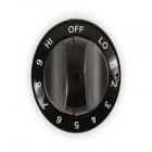 Kenmore 911.46566690 Infinite Control Knob (Black) - Genuine OEM