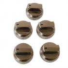 LG Part# AGM73689620 Range Surface Burner Knob Set (OEM)