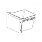 LG Part# AJP73595168 Freezer Drawer - Genuine OEM