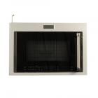 Whirlpool Part# W10710350 Microwave Door (OEM)