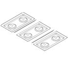 Whirlpool Part# W11344761 Cooktop (Black, Right) - Genuine OEM