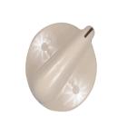 GE Part# WB03K10076 Warming Drawer Knob (OEM) Almond