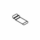 Whirlpool Part# WPW10551614 Spreader Spring Clip - Genuine OEM