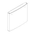 GE Part# WR78X25727 Fresh Food Door Foam Assembly (White) - Genuine OEM