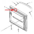 Whirlpool Part# 13092215SQ FIP Door (OEM) SS