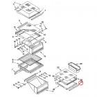 Whirlpool Part# 1125783 Front Cantilever Gasket (OEM)