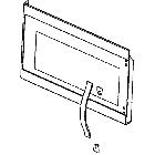 Whirlpool Part# W10647765 Outer Door (OEM)