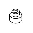 Whirlpool Part# W10806346 Grommet (OEM)