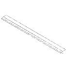 Whirlpool Part# W10313178 Shelf Trim (OEM)