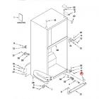 Whirlpool Part# W10381059 End Cap Grill (OEM)