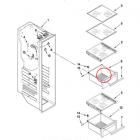 Whirlpool Part# W10542036 Freezer Bin (OEM)