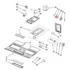 Whirlpool Part# W10562613 Plate Cam (OEM)