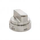 LG LRG3083ST Burner Control Knob (Chrome - Genuine OEM