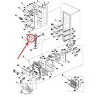 Samsung Part# DA97-00724C Filter Cover Assembly (OEM)