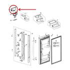 Samsung Part# DA97-07286M Dispenser Cover Assembly (OEM)