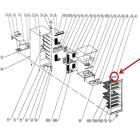 Danby Part# DG14-20 DWC2121 Covering Of Lock Arm (OEM)