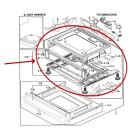 Samsung Part# DG94-00510A Pedestal Assembly (OEM)