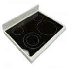 Frigidaire FFEF3018LWH Main Cooktop Replacement w/ Glass (white) - Genuine OEM