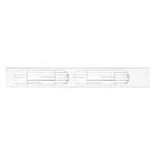 Frigidaire FRT17A2AW2 Kickplate Grille - White - Genuine OEM