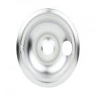 GE JBS27BC4WH Chrome Drip Bowl - 8inch Burner - Genuine OEM