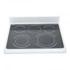 Kenmore 790.96332505 Glass Main Cooktop (Black and White, Five Burner)