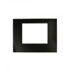 KitchenAid KERC507HBL2 Outer Door Glass (Black) - Genuine OEM