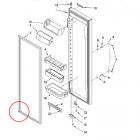 KitchenAid KSCS25FSBT03 Refrigerator Door Gasket - Gray - Genuine OEM