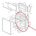 Whirlpool Part# L2183915 FIP Door (OEM) White