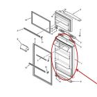 Whirlpool Part# L2316366W Door Assembly (OEM) White