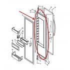 Whirlpool Part# LW10193491 FIP Door (OEM) SS