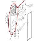 Whirlpool Part# LW10290912 FIP Door (OEM) SS