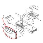 Whirlpool Part# LW10307062 FIP Door (OEM) White