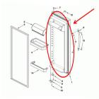 Whirlpool Part# LW10365646 FIP Door (OEM) SS