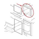 Whirlpool Part# LW10370907 FIP Door (OEM) White