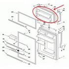 Whirlpool Part# LW10371931 FIP Door (OEM) SS