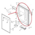 Whirlpool Part# LW10406231 FIP Door (OEM) White