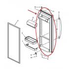 Whirlpool Part# LW10424384 FIP Door (OEM) SS