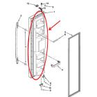 Whirlpool Part# LW10458610 FIP Door (OEM) White