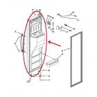 Whirlpool Part# LW10488421 FIP Door (OEM) SS