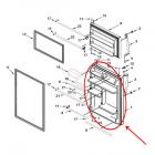 Whirlpool Part# LW10636410 FIP Door (OEM)