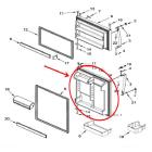 Whirlpool Part# LW10648584 FIP Door (OEM)