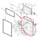 Whirlpool Part# LW10680726 FIP Door (OEM)