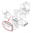 Whirlpool Part# LW10695005 FIP Door (OEM) White