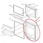 Whirlpool Part# LW10751127 FIP Door (OEM)