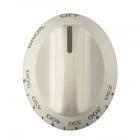 Tappan TGF336CHSD Oven Temperature Knob (White) - Genuine OEM