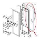 Whirlpool Part# W10137168 Skin Door (OEM)