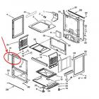 Whirlpool Part# W10170595 Door Gasket (OEM)