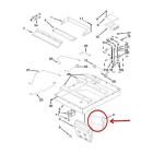 Whirlpool Part# W10184137 Mounting Rail (OEM)