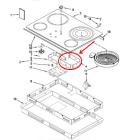 Whirlpool Part# W10257523 Heat Shield (OEM)