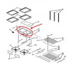 Whirlpool Part# W10276725 Frame (OEM)